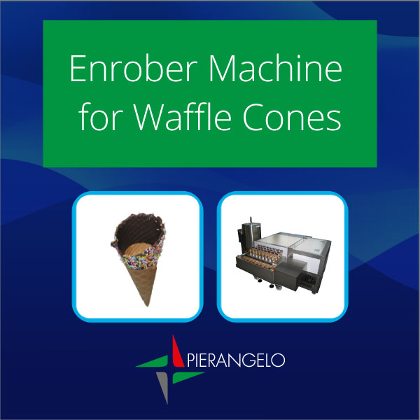 Enrober Machine for Waffle Cones